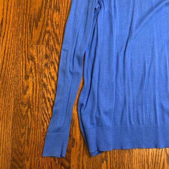 Attitude Royal Blue Button Up Cardigan Small - Picture 2 of 3